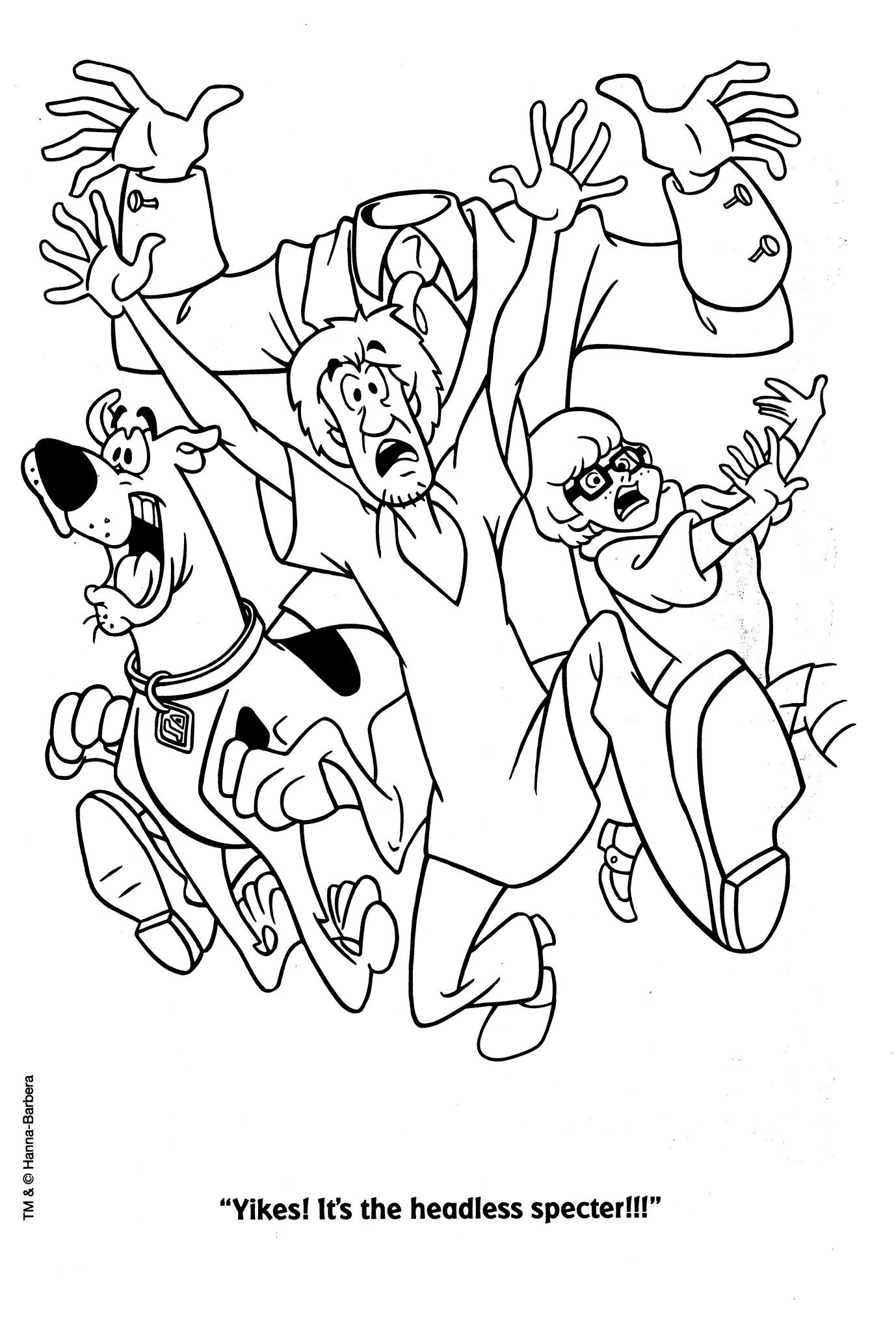Scooby Doo Halloween Coloring Pages 5